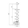 Подвесной светильник MAYTONI ROS MOD227PL-01B